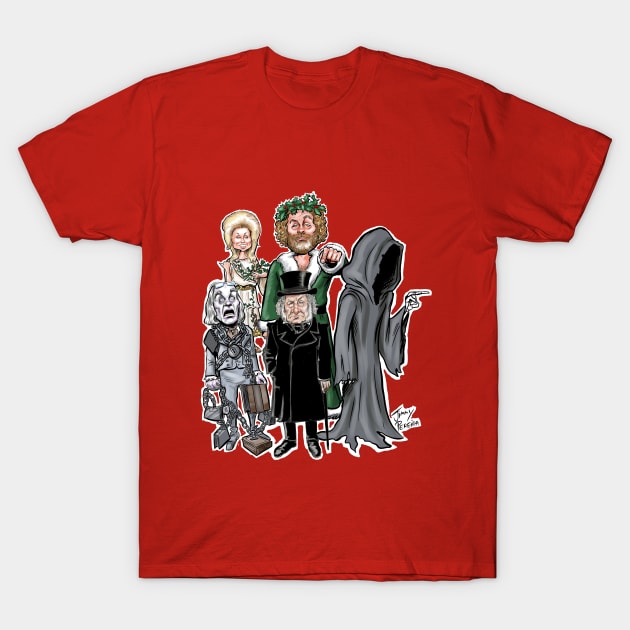 A Christmas Carol T-Shirt by Jimmy’s Cartoons